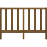  Posteljno vzglavje medeno rjavo 156x4x100 cm trdna borovina, (20648263) | Shoptok.si