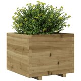  Vrtno cvetlično korito 60x60x49,5 cm impregnirana borovina | Shoptok.si