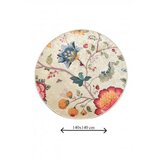 Chilai kopalniška preproga circle vintage flower, ø 140 cm | Shoptok.si