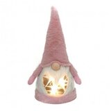  Charmed, novogodišnja dekoracija, patuljak, roze, 48cm | ePonuda.com