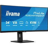 Iiyama ProLite XCB3497WQSNP-B1 34" UWQHD zakrivljen zaslon VA panel, 120Hz, (PD 3440x1440 21:9, 0.4ms (MPRT), USB-C Cene