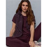 Sinsay Prošiveni prsluk s kapuljačom | shoptok.hr