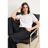 TRENDYOLMILLA Ženska majica TWOSS26TS00249, Bela | Eponuda.com