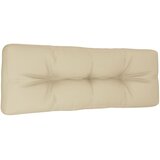  Jastuk za palete bež 120 x 40 x 12 cm od tkanine | shoptok.hr