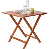 Ambia Garden VRTNA ZLOŽLJIVA MIZA les barva tikovine | Shoptok.si
