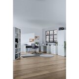 Hom`in regal 50/222,2/40 cm bela, antracit | Shoptok.si
