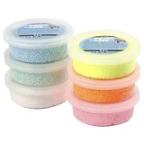  Masa za modeliranje Foam Clay pastel glitter 6 x 14 g Cene