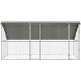  za pse 2 pcs Srebrno 4 x 2 x 2 m Pocinčani čelik | Eponuda.com