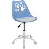 Jumi Vrtljivi stol JOY - modro-bel, (22025179) | Shoptok.si