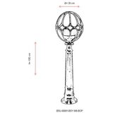 Opviq Vanjska lampa BSU-68081-BSY-M8-BOP, 100 cm, Podna, IP65, E27, 60W, Crna | Eponuda.ba