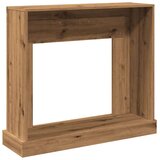 vidaXL Okvir za kamin boja hrasta 100x30x87,5 cm od konstruiranog drva | shoptok.hr