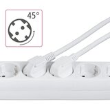 Hama 108833 White, 6 utičnica, 5m, prekidač strujna utičnica | Eponuda.com