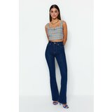 Trendyol Jeans - Navy blue - Wide leg Cene