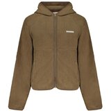 Guess Džemper s kapuljačom za žene smeđe boje s patentnim zatvaračem | shoptok.hr