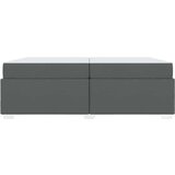  Krevetna konstrukcija Ostalo Tamno siva 200 x 200 cm tkanina | shoptok.hr