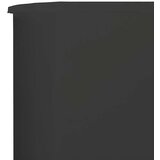  Vjetrobran s 9 panela od tkanine 1200 x 120 cm antracit | shoptok.hr