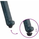 Vrtna stolica 2 pcs Zelena 64 x 62 x 93cm Aluminij | shoptok.hr