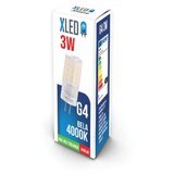 Xled G4 3W NB LED Sijalica 4000K,300Lm,DC12V,Bela Cene