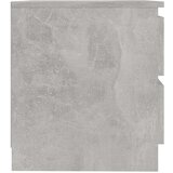  Nočna omarica 2 kosa betonsko siva 50x39x43,5 cm iverna plošča, (20624198) | Shoptok.si
