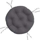  Okrugli jastuk antracit Ø 60 x 11 cm od tkanine Oxford | Eponuda.com
