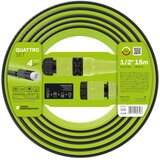 Cellfast Crijevo za zalijevanje Quattro 1/2", 15m, set sa raspršivačem | shoptok.hr