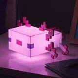 Paladone Paladonska lampa Minecraft Aksolotl, bela