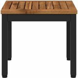  Stolić za kavu Prirodna i crna 40 x 40,5 x 36 cm | shoptok.hr