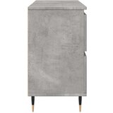 vidaXL Kopalniška omarica betonsko siva 80x33x60 cm inženirski les | Shoptok.si