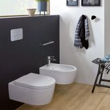 Villeroy Boch 5656HR01 Avento Combi-Pack viseča WC školjka z WC desko s počasnim zapiranjem | Shoptok.si