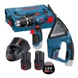 Bosch akumulatorski set alata vibraciona bušilica GSB 10.8-2-Li + usisivač GAS 10.8 , 2x2.0Ah 0615990GE4 | ePonuda.com