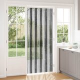  Zavjesa protiv insekata Chenille Siva i crna 90 x 220 cm | shoptok.hr