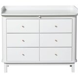 Oliver Furniture® komoda sa stolom za previjanje white | shoptok.hr