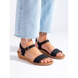 SHELOVET Women's platform sandals black | shoptok.hr