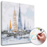  Slikanje brojevima DUH DUŠE | 80k80 cm - bez rama Cene