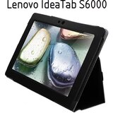  Ovitek / etui / zaščita za Lenovo IdeaTab S6000 - črni | Shoptok.si