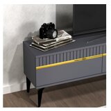 Hanah home tv polica defne anthracite gold