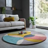 Flair Rugs Ručno rađen vunen okrugao tepih ø 160 cm Glow Multi – | shoptok.hr