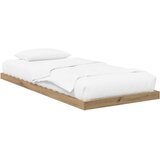  Krevet s daskama Umjetnički hrast 80 x 200 cm Konstruirano drvo | shoptok.hr