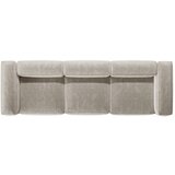 Cosmopolitan Design Bež sedežna garnitura iz rebrastega žameta 364 cm Bergano – | Shoptok.si