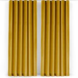 Filumi Senf žuta zavjesa za djelomično zamračenje od samta 530x175 cm Velto – | shoptok.hr