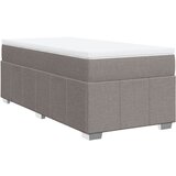 Maison Chic Box spring postelja - Vzmetna postelja z vzmetnico taupe 90x200 cm blago SL11351, (21882542) Cene