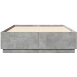  Okvir kreveta boja betona 150x200 cm od konstruiranog drva | Eponuda.com