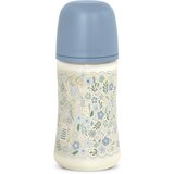 Suavinex Wonderland SX Pro Physiological Anti-Colic bočica za bebe M Medium Flow 3 m+ Blue Flower 270 ml | shoptok.hr