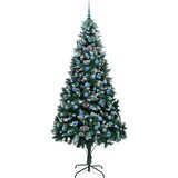  Umjetno božićno drvce Zelena 240 cm PVC i Čelik i Plastika | shoptok.hr