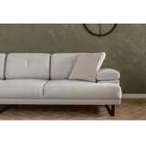 Atelier Del Sofa Mustang Large Left Ugaona garnitura, Krem | Eponuda.ba