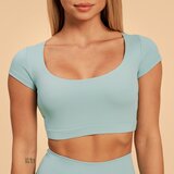 BeastPink ženska majica Cropped Sense Storm Blue 91222