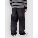 Carhartt WIP Simple Kavbojke black / tobacco used wash | Shoptok.si