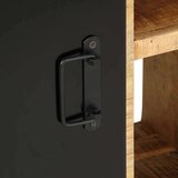vidaXL Komoda 55x35x70 cm trden robusten mangov les in kovina | Shoptok.si