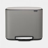 Brabantia koš na pedal 3x11 l, siv, 121524 Cene