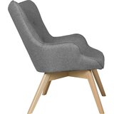 Ropez Siv fotelj Niko – | Shoptok.si